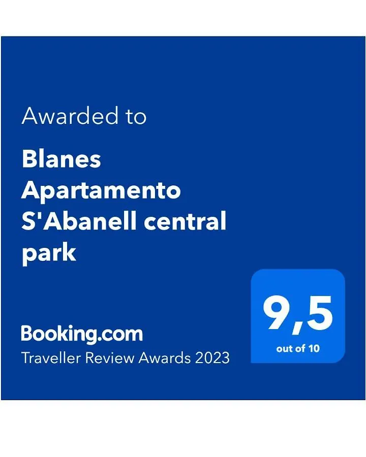 公寓 Blanes Apartamento S'Abanell Central Park